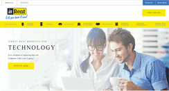 Desktop Screenshot of inrent.com.au
